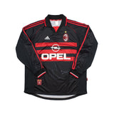 1998/99 AC Milan *Signed* L/S Third Shirt (XL) Adidas