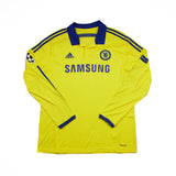 2014/15 Chelsea Drogba #11 L/S C/L Away Shirt (XL) Adidas