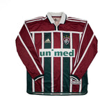 2001/03 Fluminense #10 L/S Home Shirt (XL) Adidas