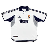 2000/01 Real Madrid Figo #10 Home Shirt (XL) Adidas