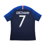 2018 France Griezmann #7 *Authentic* Home Shirt (L) Nike
