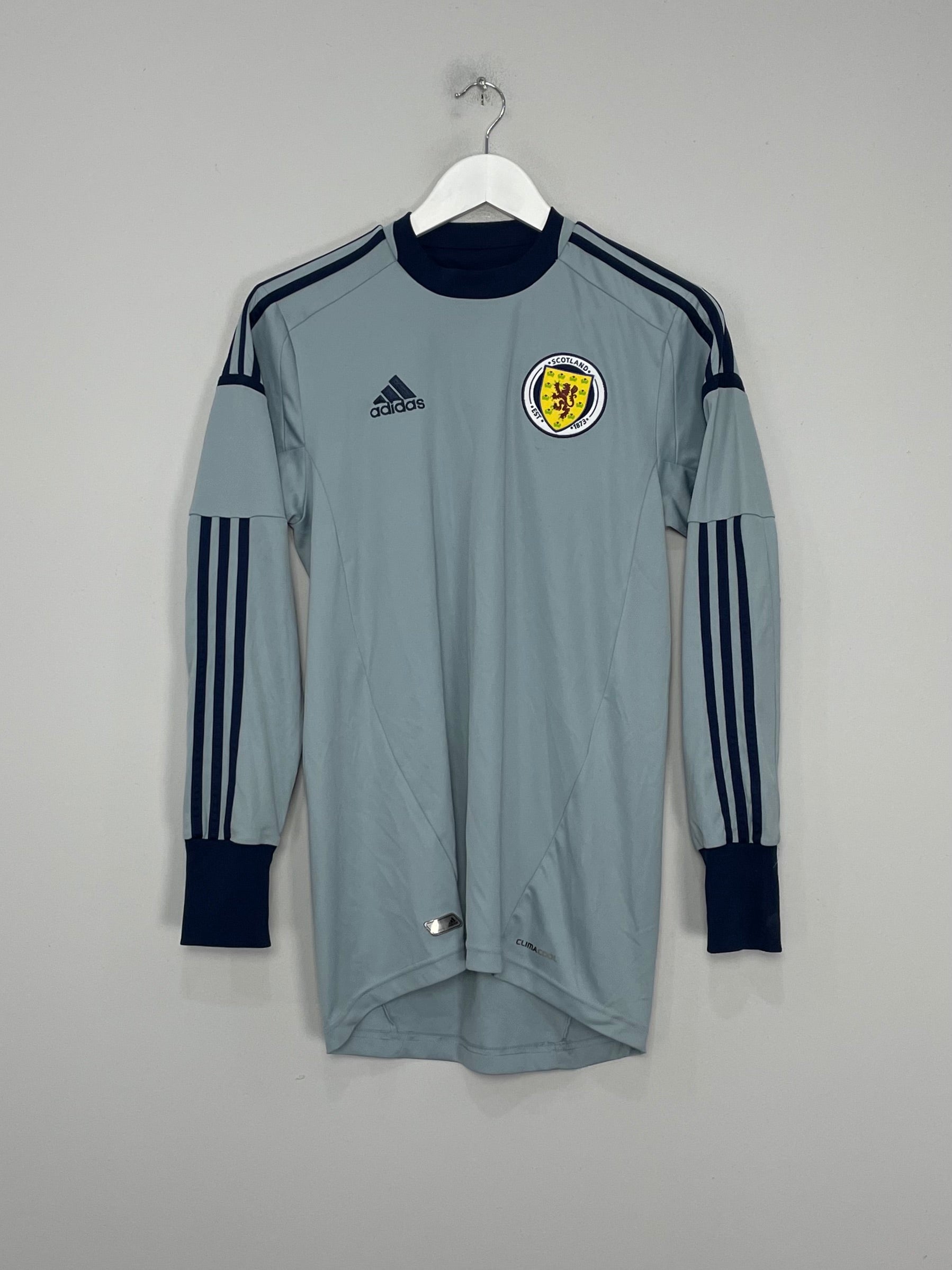 Shop 2011/12 SCOTLAND GK SHIRT (S) ADIDAS, classic football shirts, vintage football shirts & retro soccer jerseys at Cult Kits