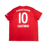 2019/20 Bayern Munich Coutinho #10 Home Shirt (XXL) Adidas