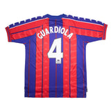 1995/97 Barcelona Guardiola #4 Home Shirt (XL) Kappa
