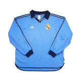 1999/00 Real Madrid Guti #14 *Player Issue* Third Shirt L/S (XL) Adidas