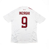 2008/09 AC Milan Inzaghi #9 *Signed* Away Shirt (L) Adidas