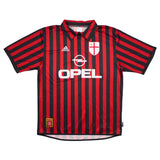 1999/00 AC Milan Centenary Home Shirt (L) Adidas