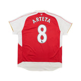 2015/16 Arsenal Arteta #8 Home Shirt (XL) Puma
