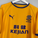 2003/04 EVERTON ROONEY #18 AWAY SHIRT (L) PUMA