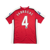 2008/10 Arsenal Fabregas #4 Home Shirt (M) Nike
