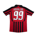 2007/08 AC Milan Ronaldo #99 Home Shirt (S) Adidas