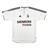 2003/04 Real Madrid Beckham #23 Home Shirt (S) Adidas