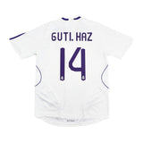 2006/07 Real Madrid Guti.Haz #14 Home Shirt (M) Adidas