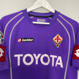 2006/07 FIORENTINA TONI #30 HOME SHIRT (XL) LOTTO