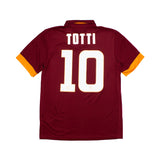 2014/15 AS Roma Totti #10 Home Shirt (S) Nike