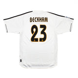 2003/04 Real Madrid Beckham #23 Home Shirt (S) Adidas
