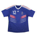 2009/10 France Henry #12 Home Shirt (XL) Adidas
