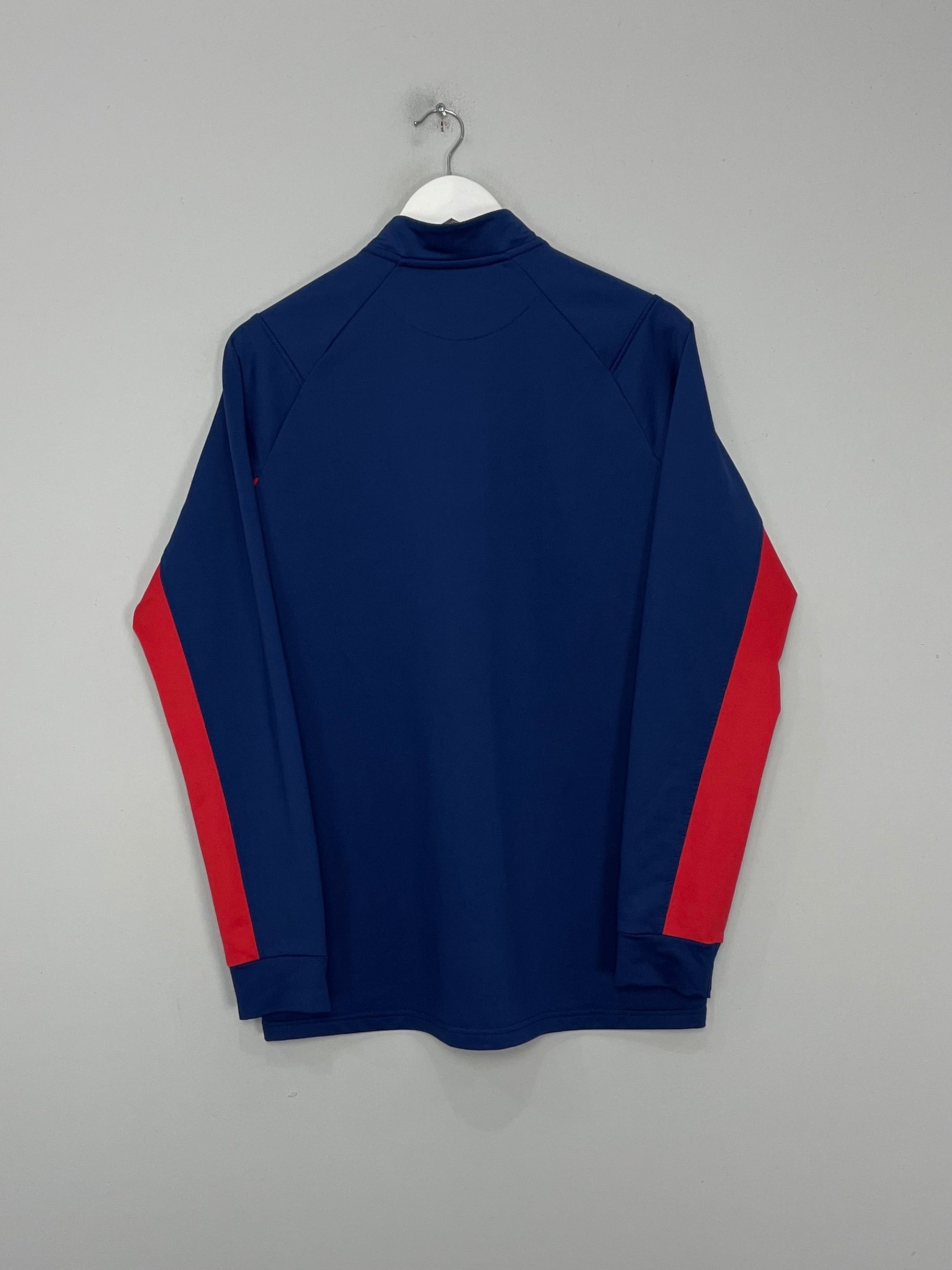 Shop 2023/24 RANGERS DRILL TOP (M) CASTORE, classic football shirts, vintage football shirts & retro soccer jerseys at Cult Kits