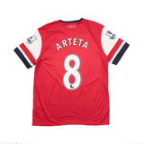 2012/14 Arsenal Arteta #8 Home Shirt (M) Nike