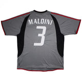 2003/04 AC Milan Maldini #3 Third Shirt (XL) Adidas