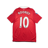 2010/11 Manchester United Rooney #10 Home Shirt (M) Nike