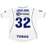 1999/00 Atletico Celaya Javier #32 *Squad Signed* Home Shirt (L) Garcis