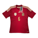 2013/15 Spain Iniesta #6 *BNWT* Home Shirt (M) Adidas