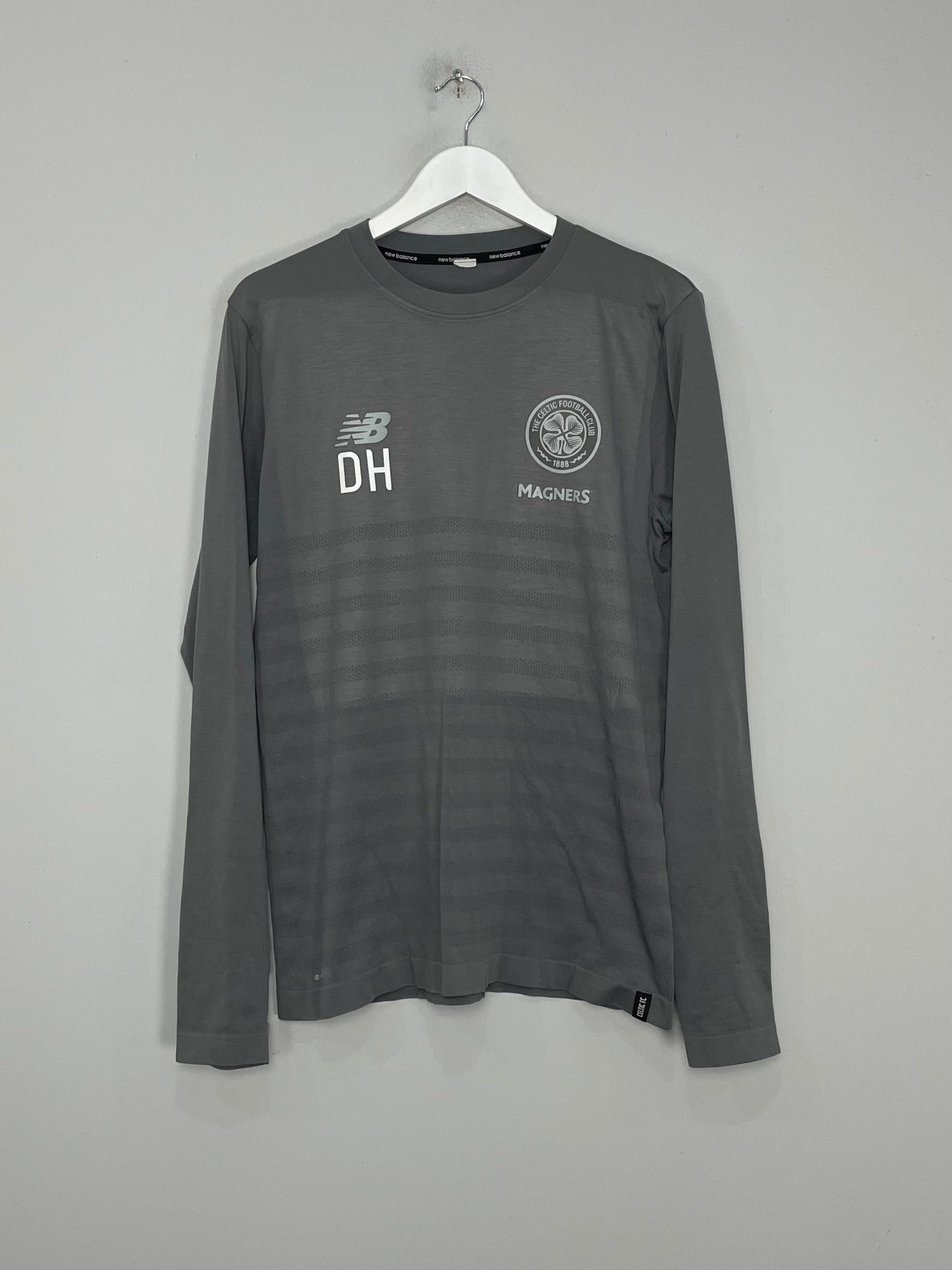 2018/19 CELTIC *STAFF ISSUE* TRAINING SHIRT (L) NEW BALANCE