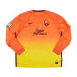 2012/13 Barcelona Messi #10 L/S Away Shirt (XXL) Nike