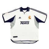 2000/01 Real Madrid R. Carlos #3 Home Shirt (XL) Adidas