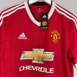 2015/16 MANCHESTER UNITED RASHFORD #39 *BNWT* HOME SHIRT (M) ADIDAS