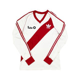 1986/87 River Plate Home Shirt L/S (M) Adidas