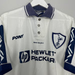 Shop 1995/97 TOTTENHAM HOME SHIRT (L) PONY, classic football shirts, vintage football shirts & retro soccer jerseys at Cult Kits