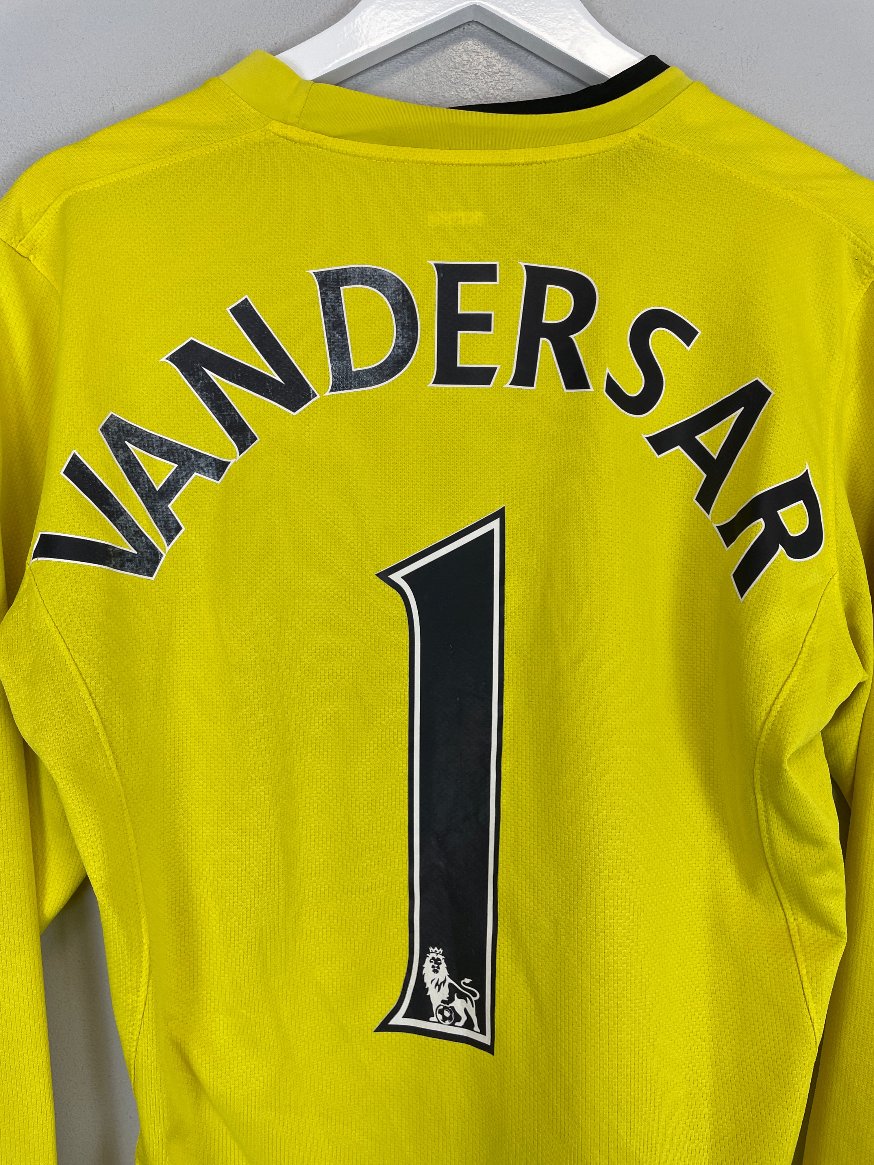Shop 2008/09 MANCHESTER UNITED VAN DER SAR #1 GK SHIRT (M) NIKE, classic football shirts, vintage football shirts & retro soccer jerseys at Cult Kits