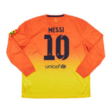 2012/13 Barcelona Messi #10 L/S Away Shirt (XXL) Nike