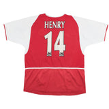 2002/04 Arsenal Henry #14 Home Shirt (XXL) Nike