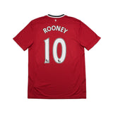 2011/12 Manchester United Rooney #10 Home Shirt (M) Nike