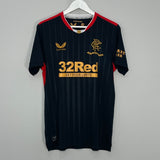 Shop 2021/22 RANGERS 125 YEAR AWAY SHIRT (M) CASTORE, classic football shirts, vintage football shirts & retro soccer jerseys at Cult Kits
