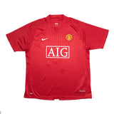 2007/08 Manchester United Rooney #10 Home Shirt (XL) Nike
