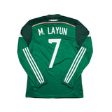 2014/15 Mexico M. Layun #7 *L/S* Home Shirt (S) Adidas