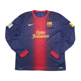 2012/13 Barcelona A. Iniesta #8 *With Alteration* Home Shirt (L) Nike