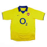 2003/04 Arsenal Pires #7 Away Shirt (L) Nike