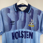 Shop 1991/94 TOTTENHAM AWAY SHIRT (S) UMBRO, classic football shirts, vintage football shirts & retro soccer jerseys at Cult Kits