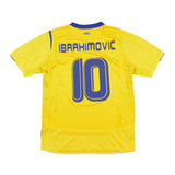 2006/07 Sweden Ibrahimovic #10 Home Shirt (M) Umbro