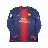 2012/13 Barcelona Messi #10 L/S Home Shirt (XL) Nike