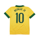 2013/14 Brazil Neymar Jr #10 Home Shirt (S) Nike