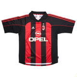 1998/99 AC Milan Maldini #3 Home Shirt (XL) Adidas