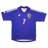 2002/04 Japan Nakata #7 Home Shirt (M) Adidas
