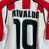 2005/06 OLYMPIAKOS RIVALDO #10 C/L HOME SHIRT (XXL) PUMA