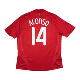 2008/10 Liverpool Alonso #14 C/L Home Shirt (XL) Adidas